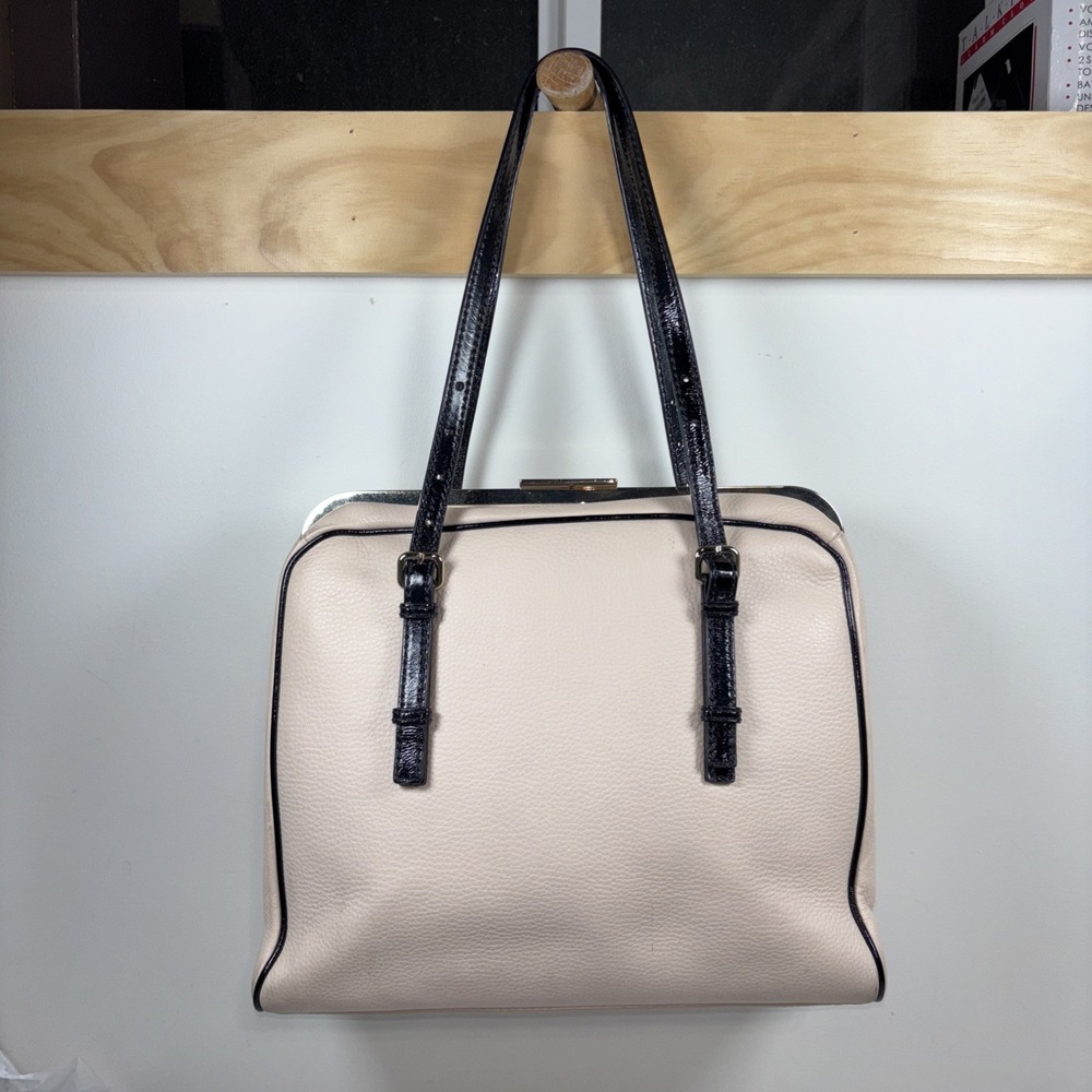 Kate Spade New York Parker Place Margie Frame BlushPink Medium Shoulder Bag Chic